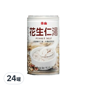 泰山 花生仁湯, 320g, 24罐