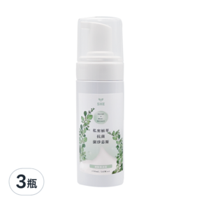 SHE思高 私密植萃抗菌潔淨慕斯 清新微涼型, 150ml, 3瓶