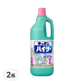 Kao 花王 Haiter 廚房清潔用漂白劑, 1.5L, 2瓶