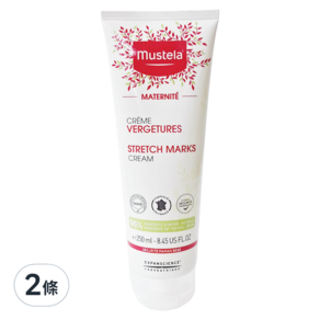 mustela 慕之恬廊 花香孕膚霜, 250ml, 2條