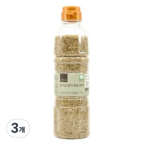 ORGA WHOLE FOODS 白芝麻, 230g, 3個