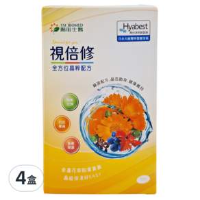 YM BIOMED 陽明生醫 視倍修, 2.5g, 10包, 4盒