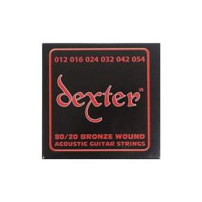 dexter guitar 80/20 青銅原聲吉他弦, 混色, Dexter80/20