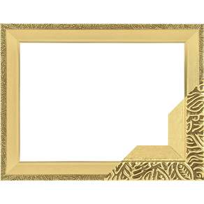 Nuni 框架奢華木質纖薄仿古織物類型珠寶十字繡框架 40 x 50 厘米 SF07, 純金