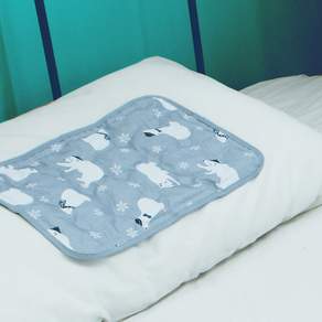 PolarBear 涼爽的枕頭, 灰色的
