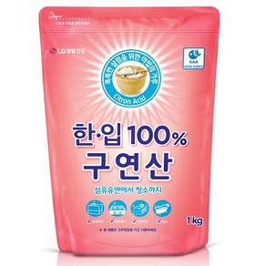 HANNIP 100%檸檬酸, 1個, 1kg