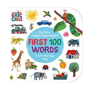 Puffin Books 英文童書 The Very Hungry Caterpillar's First 100 Words