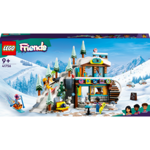 LEGO 樂高 Friends系列假期滑雪場和咖啡廳 41756, 混色