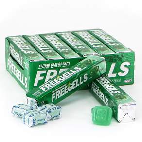 Freegel 薄荷味糖果, 12個, 27.9克