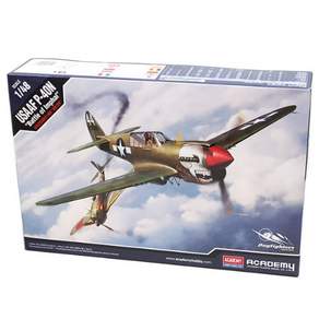 ACADEMY PLASTIC MODEL 1:48美國陸軍P-40N戰鬥機模型