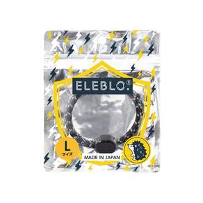 ELEBLO 防靜電手環 L 20cm, 黑色, 1個