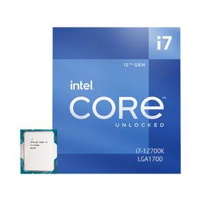 intel 英特爾 Elder Lake S Core i7-12代12700K CPU, 單品