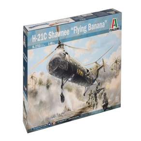 ITALERI 1/48 H-21C 肖尼飛香蕉塑料模型直升機 2733S, 1個