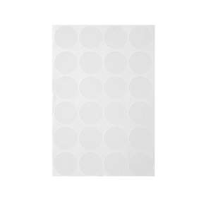 3M 浴室磁磚圓形防滑貼片, 透明, 24片