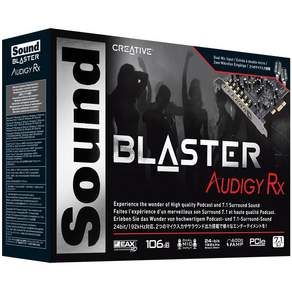 CREATIVE Sound Blaster Audigy RX音效卡, SB1550