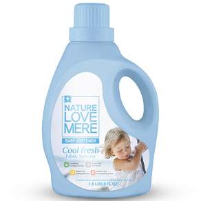 NATURE LOVE MERE Cool Fresh 嬰兒柔軟精, 1.8L, 1瓶