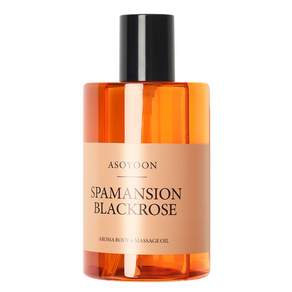 Asoyoon Spamansion系列 身體按摩油 Black Rose, 400ml, 1瓶