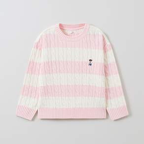 Spao Kids 兒童 Cudi 絞花針織套頭衫