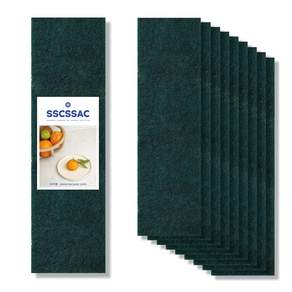 SSCSSAC 強力多功能清潔菜瓜布 40*12cm, 10個, 1個