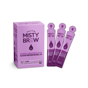 MISTY BREW 衣索比亞 耶加雪菲 液體咖啡棒, 25ml, 30條