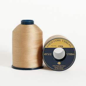 COTTONVILLE Coco Thread 優質縫紉線 45S/2 1700m, C004, 2入