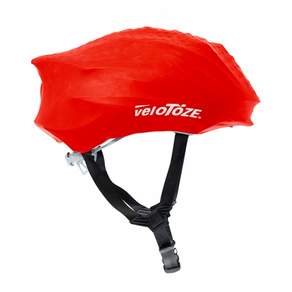 veloToZE 自行車用防風防水安全帽, 紅色, 1個