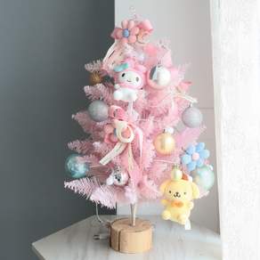 Morian Sanrio 娃娃聖誕燈樹, 粉色