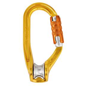 petzl 捲夾三軸鎖扣登山扣 AP-P74TL, 混色