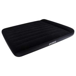 Intex Dura-Beam Fiber-tech 經典充氣床墊, 黑色, 1入