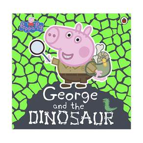ladybird 英文童書 Peppa Pig 粉紅豬小妹 : George and the Dinosaur, Ladybird Books, 1本