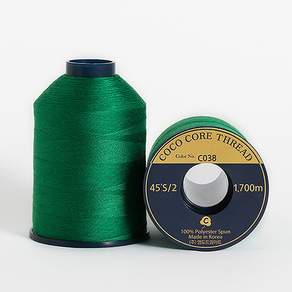 COTTONVILLE Coco Thread 優質縫紉線 45S/2 1700m, C038, 2入