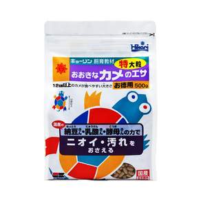 Hikari 高夠力 飼育教材 烏龜飼料 浮水性, 500g, 1包