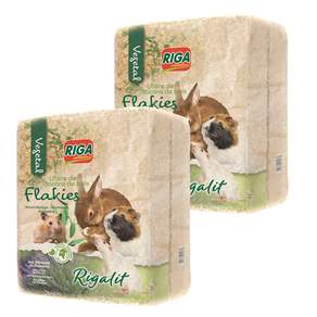 riga 小動物鋸末床薰衣草香味, 1kg, 2個