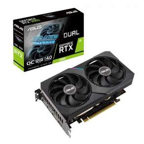 ASUS 華碩 Dual GeForce RTX 3060 O12G OC D6顯示卡 12GB, 單品