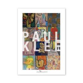 ABLE BAMBOO 2023 傑作 Paul Klee B 型台歷 + 古董夾子套組, 混合顏色