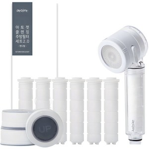 아토젯 클렌징 주방 핸디형 + 헤드필터 3p + 바디필터 6p, 1개
