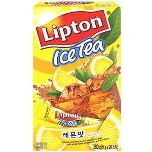 립톤)아이스티 레몬맛 스틱, 14g, 20개입, 1개