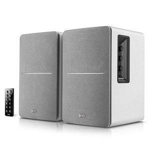 브리츠 2채널 HiFi 블루투스 북쉘프 스피커, BR-1600BT, 화이트