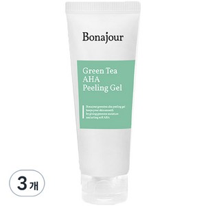 보나쥬르 그린티 AHA 필링젤, 150ml, 3개