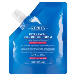 키엘 울트라 훼이셜 오일 프리 젤 크림 리필 파우치, 1개, 150ml