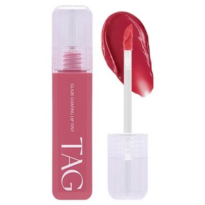 태그 글레이즈 코팅 립 틴트, 1개, 3.5g, 06 로즈 필링