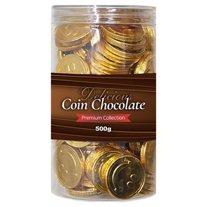 딜리셔스 코인 초콜릿, 500g, 1개