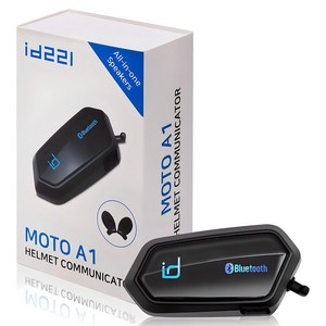 아이디221 모토 A1 오토바이 헬멧 전용 블루투스 헤드셋, MOTO A1, 혼합색상