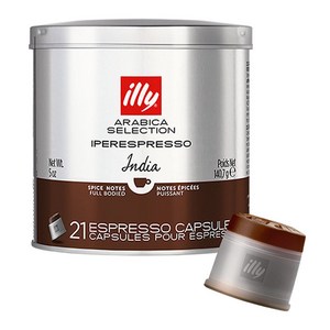 일리 아라비카 셀렉션 인디아 캡슐커피, 6.7g, 21개입, 1개
