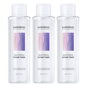 바노바기 밀크씨슬 리페어 토너, 3개, 200ml