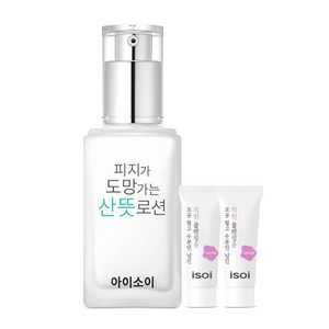 아이소이 피지가 도망가는 산뜻로션 70ml + 수분폼 7ml x 2p, 1개