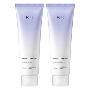 아이오페 모이스트 클렌징 휘핑 폼, 180ml, 2개