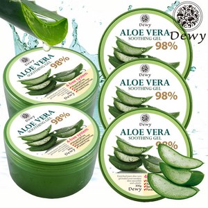 듀이 Dewy 리얼촉촉 알로에베라 수딩젤 300g (5개) 알로에수딩젤 알로에겔 알로에젤, 5개