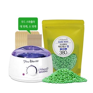 미나래 하드왁스맨 200g 380g 500g 1000g+왁싱워머기100 set (셀프 왁싱 브라질리언 페이스 비키니라인 남자수염 굵은털 제모) 하드왁스, 1개