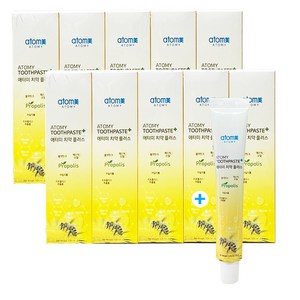 애터미 치약 플러스 2set (200gX10개) + 미니 사이즈 치약 50g 선물, 1세트